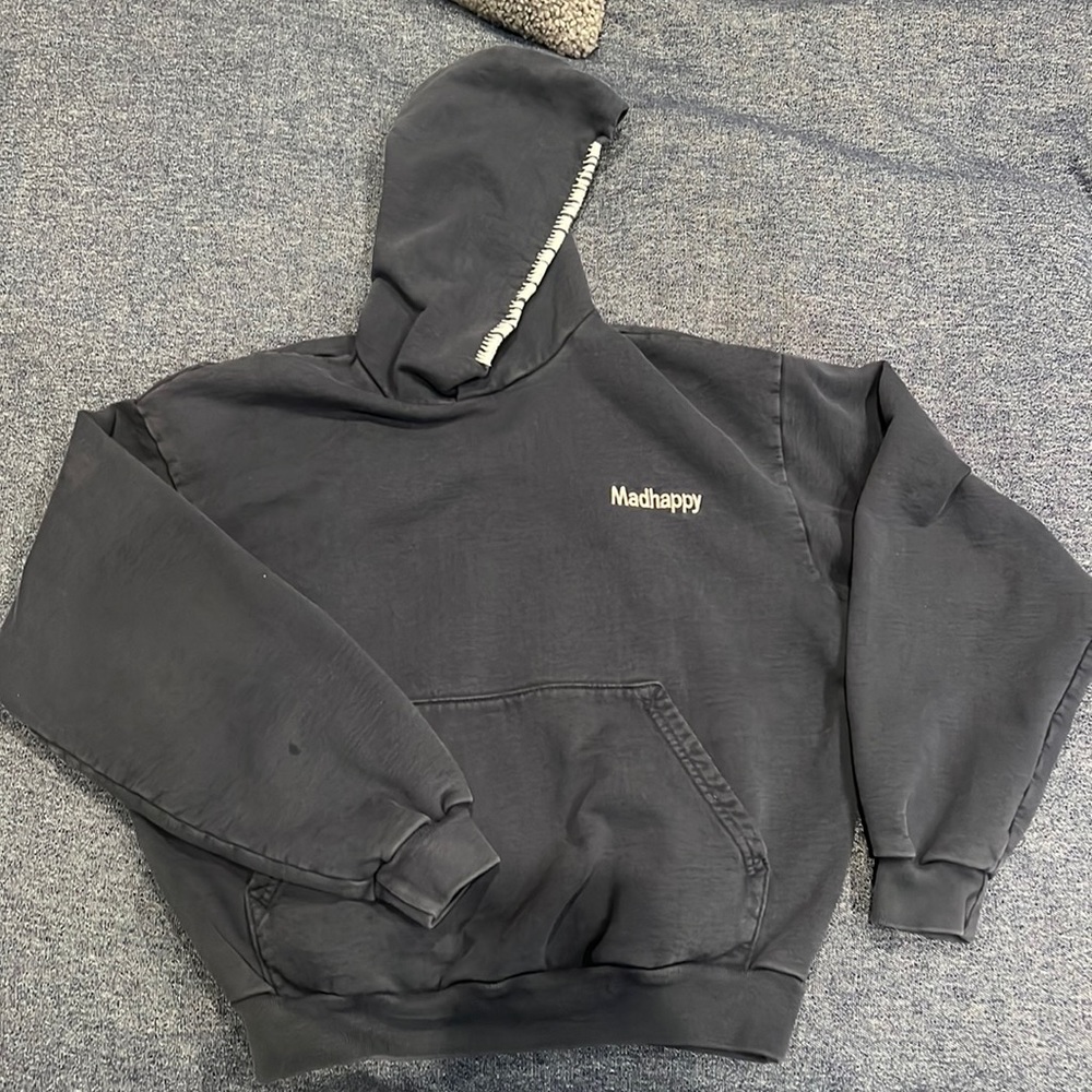 Madhappy navy hoodie.